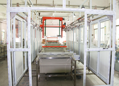 全自動滾鍍除砂清洗電鍍線