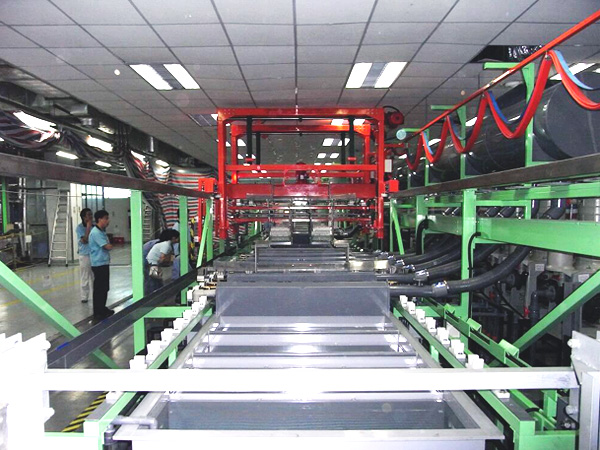 全自動(dòng)雙筒滾鍍生產(chǎn)線 全自動(dòng)雙筒滾鍍生產(chǎn)線